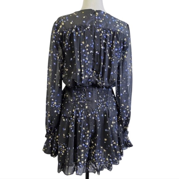 Dayu Effect Floral long sleeves dress - Picture 2 of 6